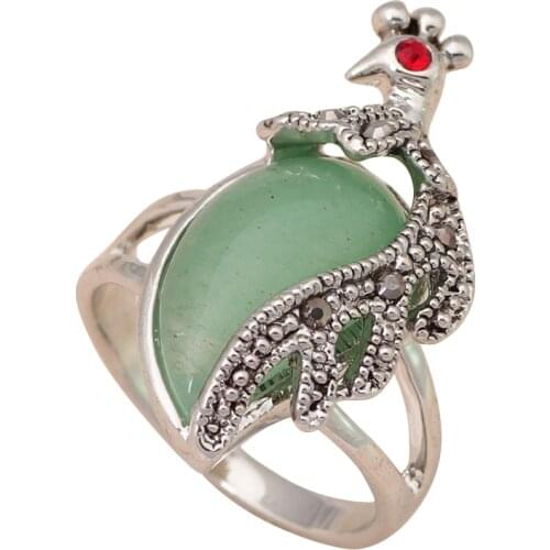 Wholesale & Retail Gifts Huge Animal white gold color Rings USA Size #5#6#7#8.5 JR1971A Italina Seduction Fashion Jewelry