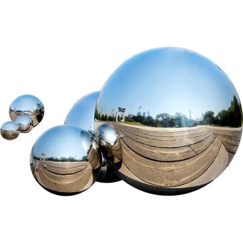 60cm Good Quality Gazing Round Mirror Ball 304 Stainless steel 1.2mm thickness Outdoor Gardening Decoration Shining Ball