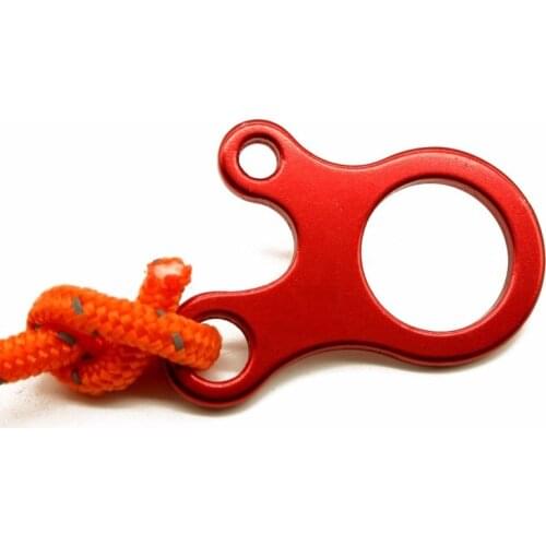 Camping 3 Hole Type Aluminium Alloy Rope Tensioner Tent windproof Rope Buckle Camping Equipment Tents Accessories For Outdoor