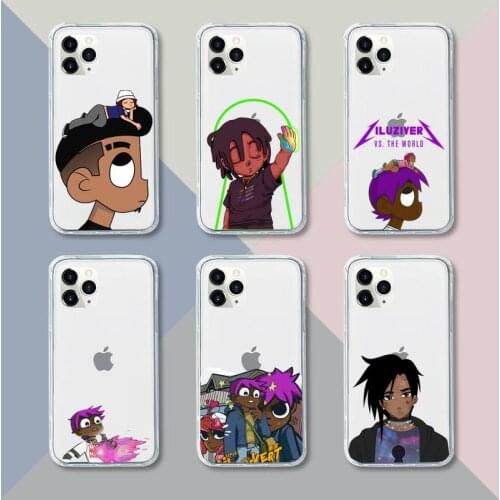 Lil Uzi Vert Eternal Atake Rapper Phone Case Transparent For iPhone 12 11 pro mini XS XR X max 5 6 s 7 8 plus Soft TPU bags