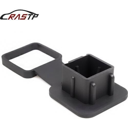 RASTP-Free Shipping For Car Plug Cover Tow Hook Dust Plug Square Mouth Protective Cover 2 inch Traction Cover RS-TH011