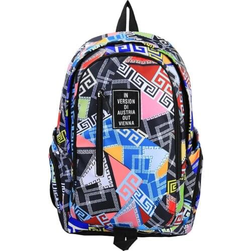 Oxford Female Backpacks Women Designer Shoulder Backpack Waterproof Ladies School Bags Fashion Print Student Book Bags for Girls