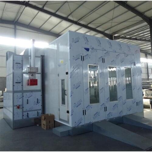 Oil Heating System Spray Booth G20 Burner With Fuel Tank Bending Steel Door
