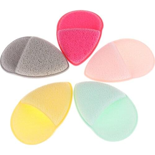 1pc Natural Konjac Konnyaku Cosmetic Puff Facial Sponge Face Cleanse Washing Facial Care Face Powder Makeup Tools Color Random