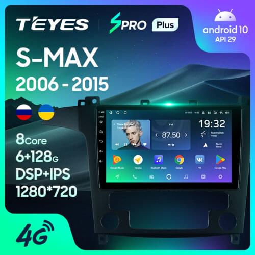 TEYES SPRO Plus For Ford S-MAX S MAX 1 2006 - 2015 Car Radio Multimedia Video Player Navigation GPS No 2din 2 din DVD