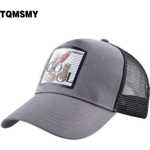 TQMSMY Snapback Mesh Baseball Hat For Men Summer Breathable Cotton Dad Hat Fashion Hip Hop Baseball Cap Women Visor Gorras TME04