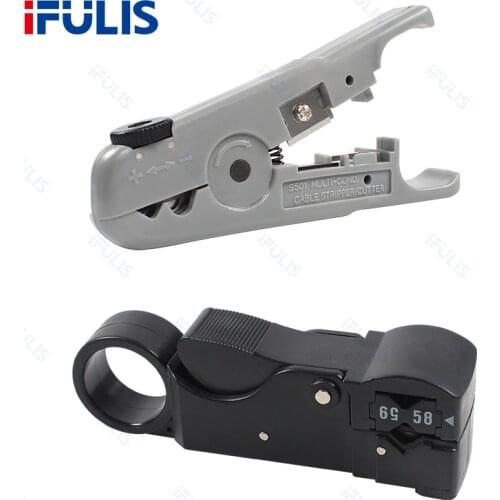 Coaxial Cable Stripper Multi-function Wire stripper RG6 TV cable Installation