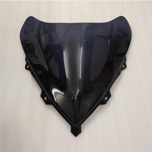 For BMW K1200S 2005-2006-2007-2008-2009-2010 K1200 Motorcycle High Quality Windscreen Smoke Black Windshield Wind Deflectore