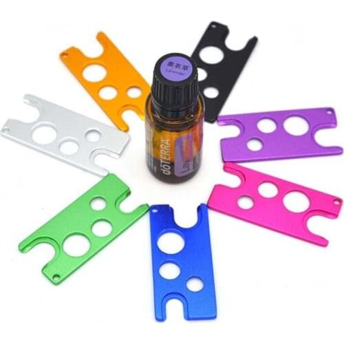 100pcs/lot Aluminium alloy Essential Oils Bottle Opener Key Tool Remover For Roller Balls And Caps On Most Bottles