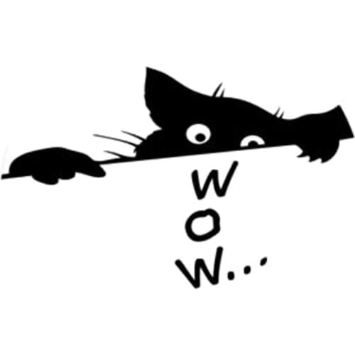 30cm Funny Cat Animal Car Sticker Car Styling Vinyl Decal 6z-049