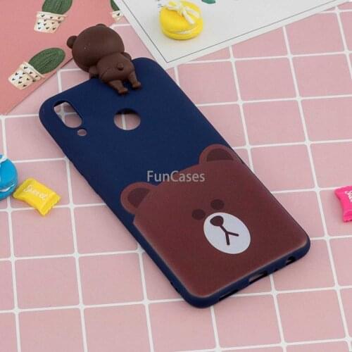 3D unicorn Cartoon For Huawei Y9 2019 TPU Case Phone Bumper Cover horse panda Cat dog Huawei Y9 2019 Silicone Coque Bag