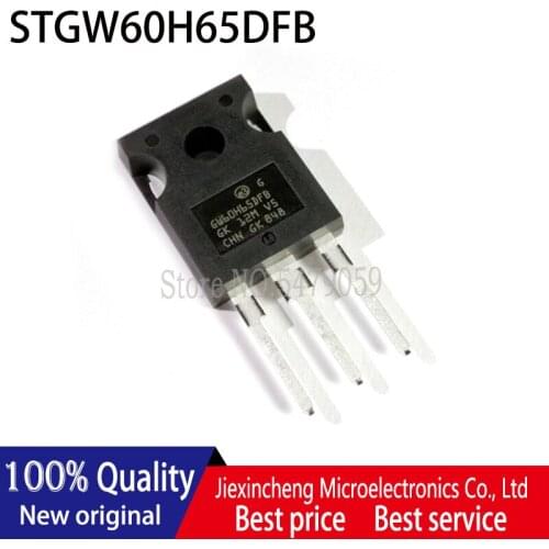 5PCS GW60H65DFB STGW60H65DFB TO-247 IGBT 650V 80A New original