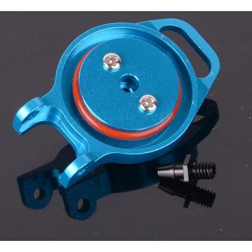 Aluminum Fuel Tank Cover (AL) 102059 122059 Blue For RC 1/10 02004 HSP Redcat Himoto