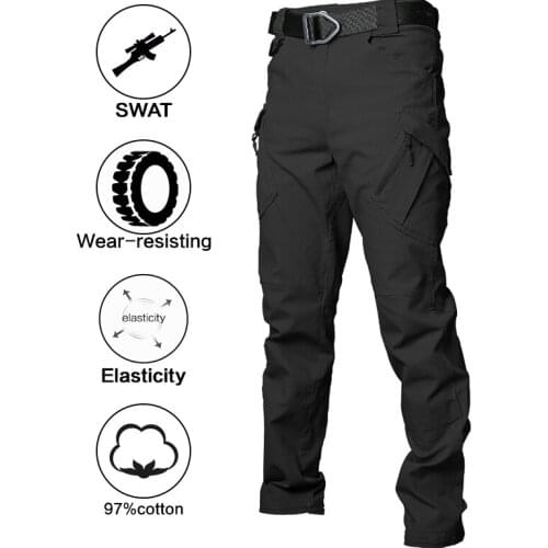 Pavehawk Tactical Cargo Pants Men Military Army Combat Trekking Hiking Work Elastic Uniform Paintball Airsoft Casual Trousers