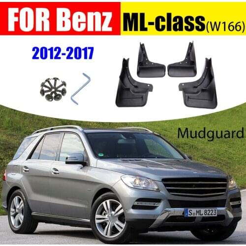 FOR Benz M class ML W166 ML300 ML350 ML320 ML400 Mud flaps Mudguard splash Guard Fender MudFlap Fenders car accessories auto