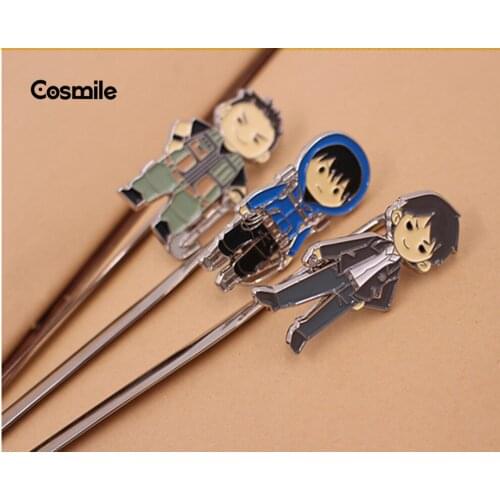 Cosmile Time Raiders Wu Xie Zhu Yilong Kylin Zhang Panzi Figure Metal Bookmark Official Props C