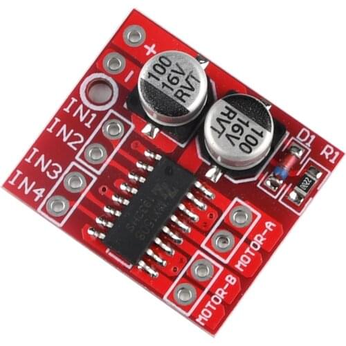 DC 2V-10V 1.5A DC Motor Driver Module MX1508 2-Way PWM Speed Dual H-Bridge Stepper Motor Driver L298N