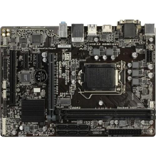 For Gigabyte GA-B150M-HD3 DDR3 Original Used Motherboard B150M-HD3 B150 Socket LGA 1151 DDR3 USB3.0 SATA3 PCI-E3.0