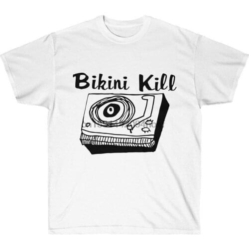 Bikini Kill Logo T Shirt Punk Rock Band Bikini Kill Unisex Tee
