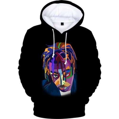 Juice Wrld 3D Hoodies Men Women New Fashion Popular Hip Hop Hoodie 3D Print Legends Never Die Mens Hoodie Top Sweatshirts
