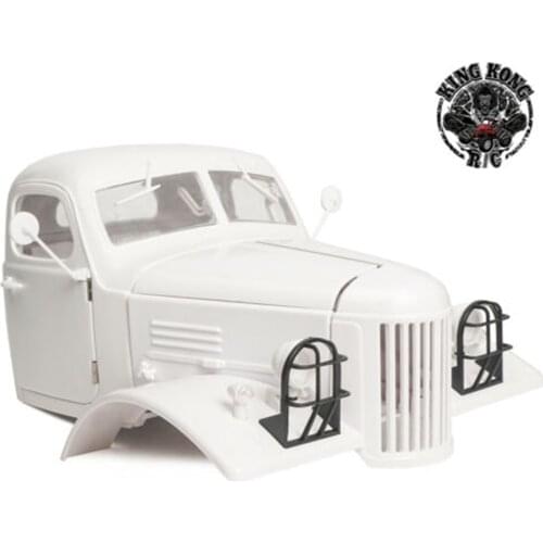 Kingkong RC 1/12 Scale Soviet Q157 Truck Hard Plastic Cab KIT for R/C Truck D-E040