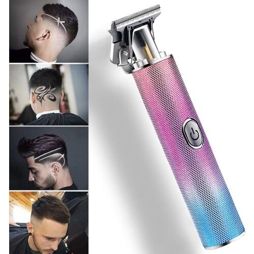 2021 USB T8 Hair Clipper Barber Shaver Trimmer Beard 0mm Men Hair Cutting Machine for men Professional Electric hair trimmer 40K