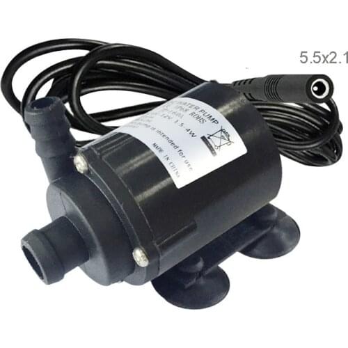Micro 6V/12V Solar Pump Mini Water Pump 150-280L/H Flow Brushless Motor Amphibious Free Shipping
