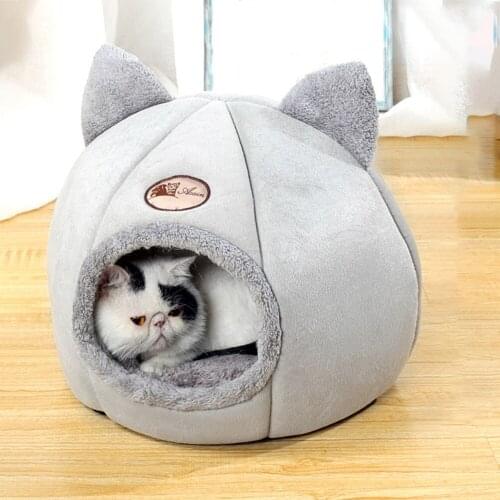 Soft Comfortable Kennel Animal Puppy Pet Dog Winter Warm Nest Cave Sleeping Mat Winter Warm Sleeping Bag Puppy