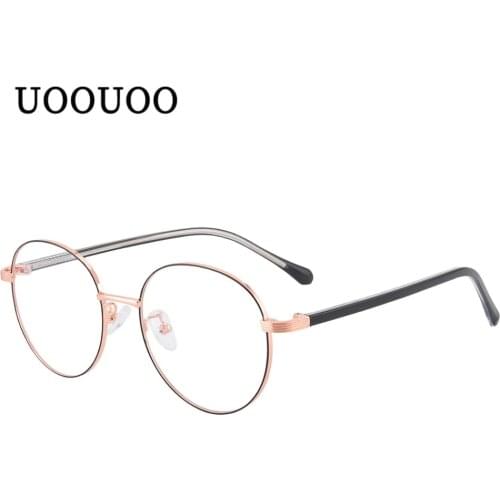 UOOUOO Progressive Multifocal Reading Glasses Women&Men Classic round Frame Presbyopic Glasses cr39 resin lens can custom No2253
