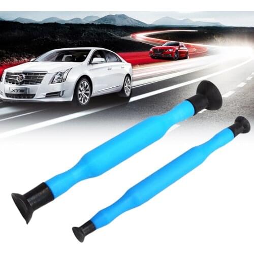 2 Pcs Valve Lapping Sticks Plastic Grip with Suction Cup for Auto Motorcycle Cylinder Engine Valves Dust Grinding Tool Tools Set