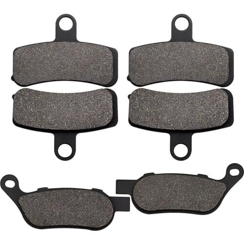 Yerbay Motorcycle Front and Rear Brake Pads For Harley Davidson FXDF Fat Bob 2008 2009 2010 2011 2012 2013 2014