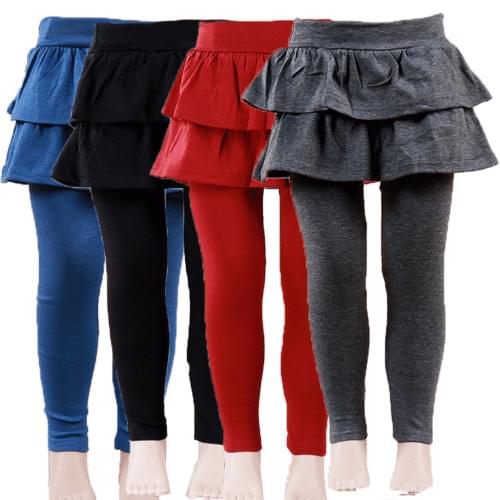 Baby Girl Pants Kids Leggings 2018 Autumn Winter Girls Cotton Leggings Girls Skirt-pants Cake Skirts Children Clothes