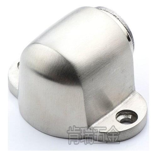 Ground Suction Cast Door Suction Hidden Toilet Anti-collision Door Block Strong Magnetic Absorption Semi-circular Floor Suction