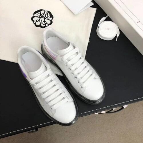 2021 AUTUMN WINTER Popular White Thick Heel Women shoes Trendy Sneakers Women Casual Shoes MC109