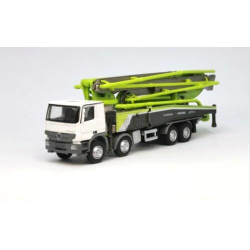 ZOOMLION Diecast 1:120 Scale Concrete Pump Truck ZLJ5440 THBBE 56X-6RZ Static Display Adult Collectible Toys Engineering Vehicle
