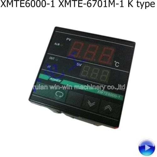 2 pcs XMTE6000-1 XMTE-6701M-1 K type Temperature Controller for film blowing machine bag making machine