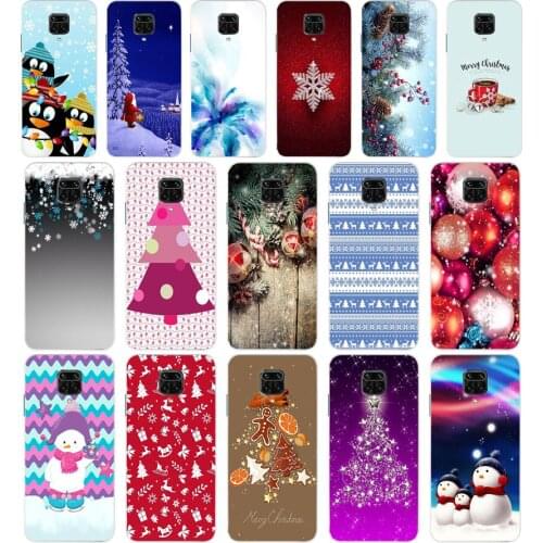 24 christmas lights gift 2 gift Soft Silicone Tpu Cover phone Case for Xiaomi Redmi 9 9A Note 9 9 Pro MI 9 SE Lite case