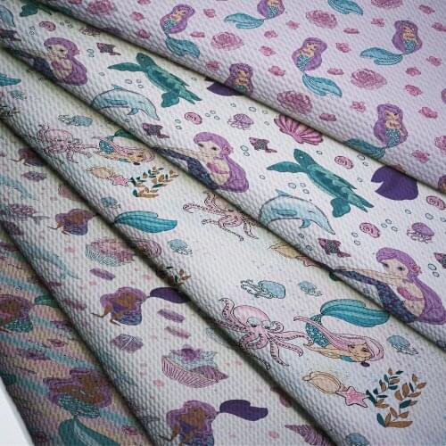 50cm*140cm Valentines Day Printed Printed Bullet Texture Liverpool Fabric For clothing Stretch Knit Fabric For Hair Band L15015