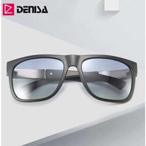 DENISA Brand Polarized Sunglasses Women 2020 Square Frame Male Sun Glasses New Fashion Driving Sunglasses UV400 Shades G1073