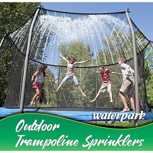 12 Meters PVC Lawn Hose Trampoline Garden Irrigation Tools Sprinkler Pipe With 3/4 Connector Gardening Watering Accessory