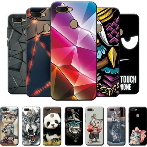 For OPPO A5S Case For OPPO A5S A5 S A 5S Silicone Protective Cover Case For OPPO A5S Soft Phone Cover For OPPO A5S Cute Bumper