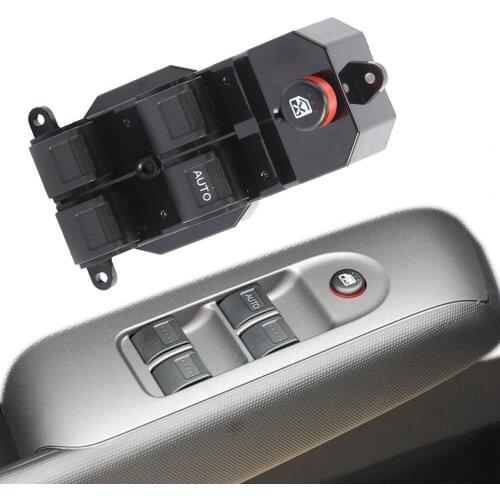 Power Window Master Switch Compact Window Control Lifter Switch 35750-S9A-0130 for Honda Fit