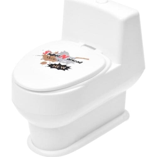 MACH White Mini Interesting Funny Toilet Bowl Supernatural Water Gun Toy For Kids Children