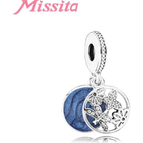 MISSITA 2019 New Butterfly Dragonfly Pendant fit Brand Bracelet DIY Jewelry Women Bracelets Accessories Dropshipping