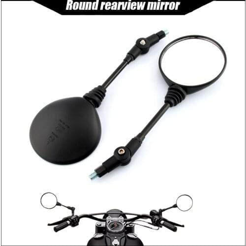 Motorcycle Accessories ABS Plastic Rotatable HD Vision Side Mirrors Rear View Mirrors Accessories FOR Honda Yamaha Suzuki