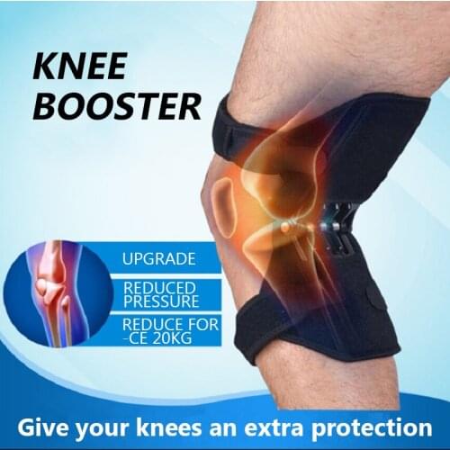 Joint Support Knee Pads Knee Protector Power Support Powerful Rebound Spring Force Non-Slip Power Lift Knee Pads Rebound