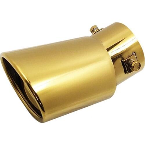Muffler Tip Golden Color Sound-absorbing Stainless Steel Wear-resistant for Corolla