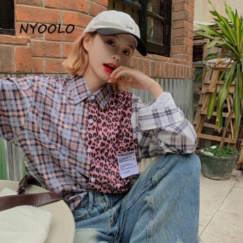 NYOOLO Women's Plaid Shirts