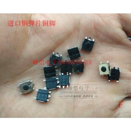 Original new 100% notebook shrapnel button switch reset micro touch switch patch 5pin 6*6*2.5