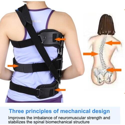 Adjustable back posture corrector back support Scoliosis Spinal Auxiliary Orthosis belt corset for Back Postoperative Recovery